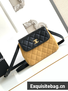 Chanel MINI FLAP BAG AS4679 TAN