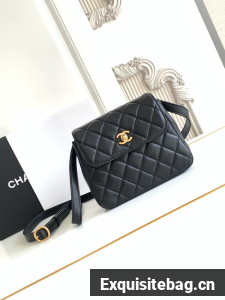 Chanel MINI FLAP BAG AS4679A BLACK