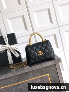 Chanel MINI FLAP BAG WITH TOP HANDLE AS2215-20