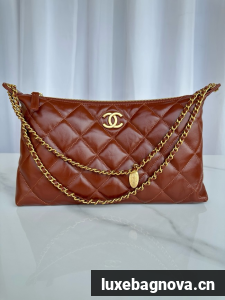 Chanel Medium HOBO BAG AS5498 red