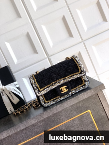 Chanel Mini Classic Handbag A69900 black