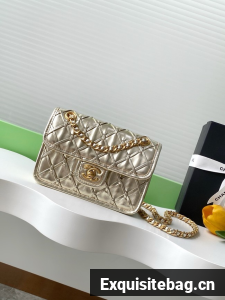 Chanel Mini flap bag AS4797 gold