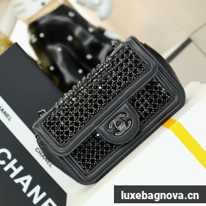 Chanel Mini flap bag AS4961 black