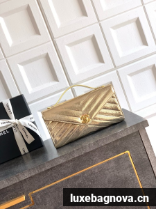 Chanel Original Leather 26X C6044 gold