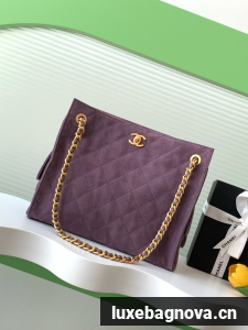 Chanel SHOPPING BAG AS5303 Purple