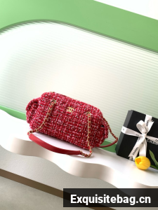 Chanel Small Bowling Bag AS5792 Red