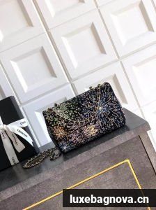 Chanel Starry Sky Diamond Inlay Flat Bag CF6171