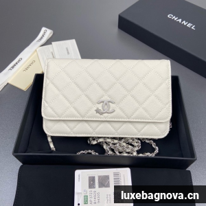Chanel Wallet On Chain AP3723 Cream