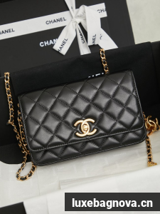 Chanel Wallet On Chain AP3938 black