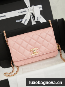 Chanel Wallet On Chain AP3938 pink
