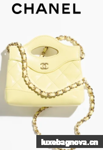 Chanel mini 31 bag AP3656 yellow