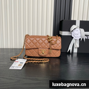 Chanel samll Flap Bag AS5759 Camel