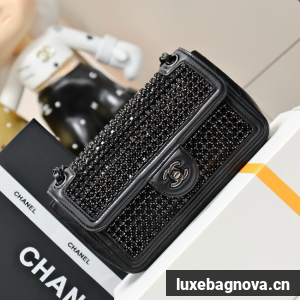 Chanel small flap bag AS4962 black