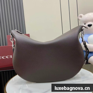 GUCCI B LARGE SHOULDER BAG 800194 dark brown