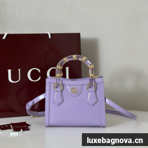 GUCCI BAMBOO DIVA SMALL BAG 832938 lilac
