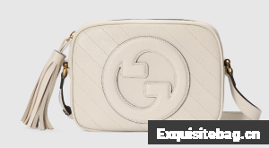 GUCCI BLONDIE SMALL SHOULDER BAG 742360 White