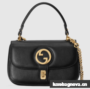 GUCCI BLONDIE SMALL TOP HANDLE BAG 735101 black