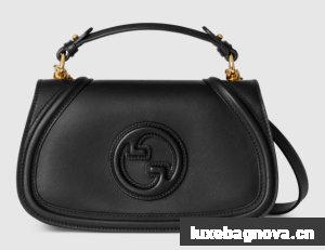 GUCCI BLONDIE SMALL TOP HANDLE BAG 815714 black