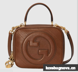 GUCCI BLONDIE TOP HANDLE BAG 744434 Cuir