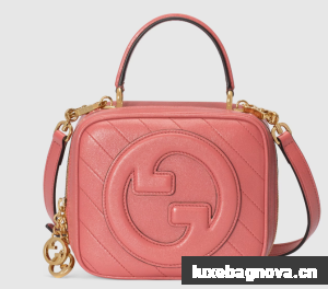 GUCCI BLONDIE TOP HANDLE BAG 744434 Pink