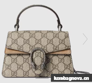 GUCCI DIONYSUS MINI TOP HANDLE BAG 752029 Beige