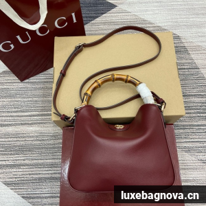 GUCCI GG MARMONT SMALL SHOULDER BAG 799865 burgundy