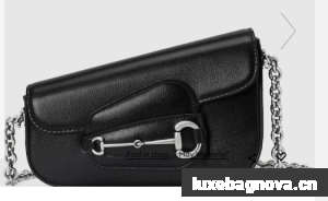 GUCCI HORSEBIT 1955 MINI SHOULDER BAG 774209 black