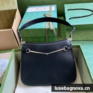 GUCCI JACKIE SMALL SHOULDER BAG 764191 black