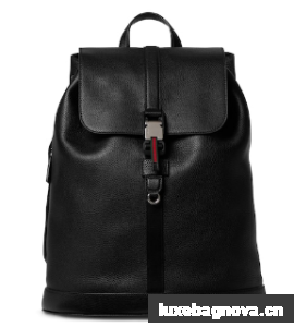 GUCCI LARGE BACKPACK WITH WEB 816750 black