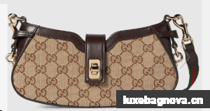 GUCCI MOON SIDE MINI SHOULDER BAG 786015 Brown