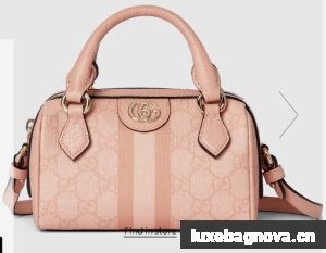 GUCCI OPHIDIA GG SUPER MINI BAG 781490 Dusty pink