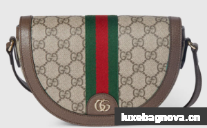 GUCCI Ophidia small shoulder bag 838476 brown