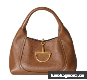 GUCCI SOFTBIT MEDIUM TOP HANDLE BAG 837467 Brown