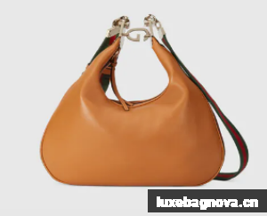 Gucci Attache large shoulder bag 702823 Dark orange leather