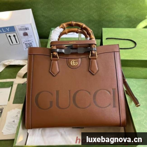 Gucci Diana medium tote bag 655658 brown