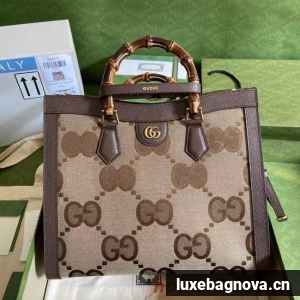 Gucci Diana medium tote bag 655658 brown