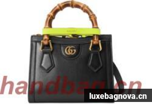 Gucci Diana mini tote bag 655661 black