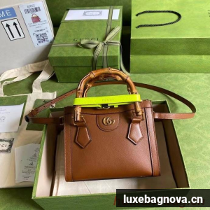 Gucci Diana mini tote bag 655661 brown