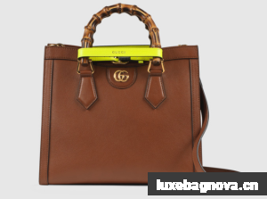 Gucci Diana small tote bag 660195 Brown