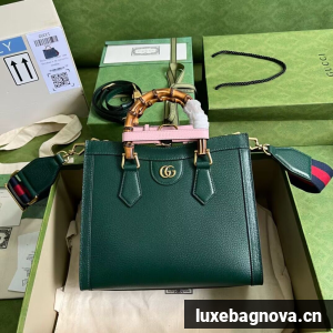 Gucci Diana small tote bag 702721 Green
