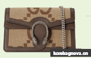 Gucci Dionysus jumbo GG super mini bag 476432 Brown