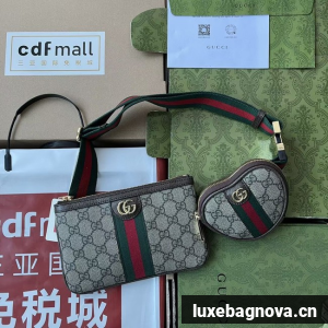 Gucci GG Waist bag 698805 Brown