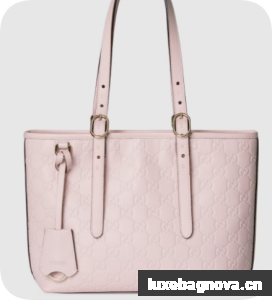 Gucci GG Emblem medium tote bag 847456 pink