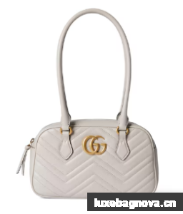 Gucci GG MARMONT SMALL TOP HANDLE BAG 795199 Light grey