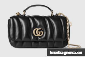 Gucci GG MILANO MINI TOP HANDLE BAG 806017-1 black