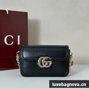 Gucci GG Marmont small shoulder bag 826761 black