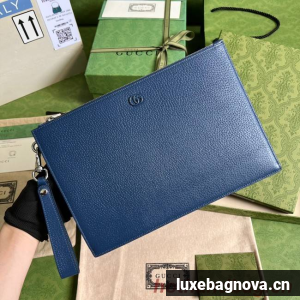 Gucci GG Marmont pouch 475317 blue