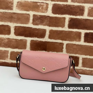 Gucci GG SUPER MINI SHOULDER BAG 781554 pink