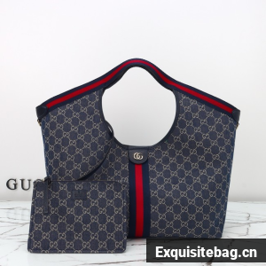 Gucci Giglio large tote bag 853971 Variation blue 