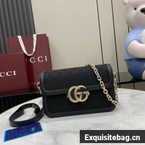 Gucci Go small shoulder bag 826761 black